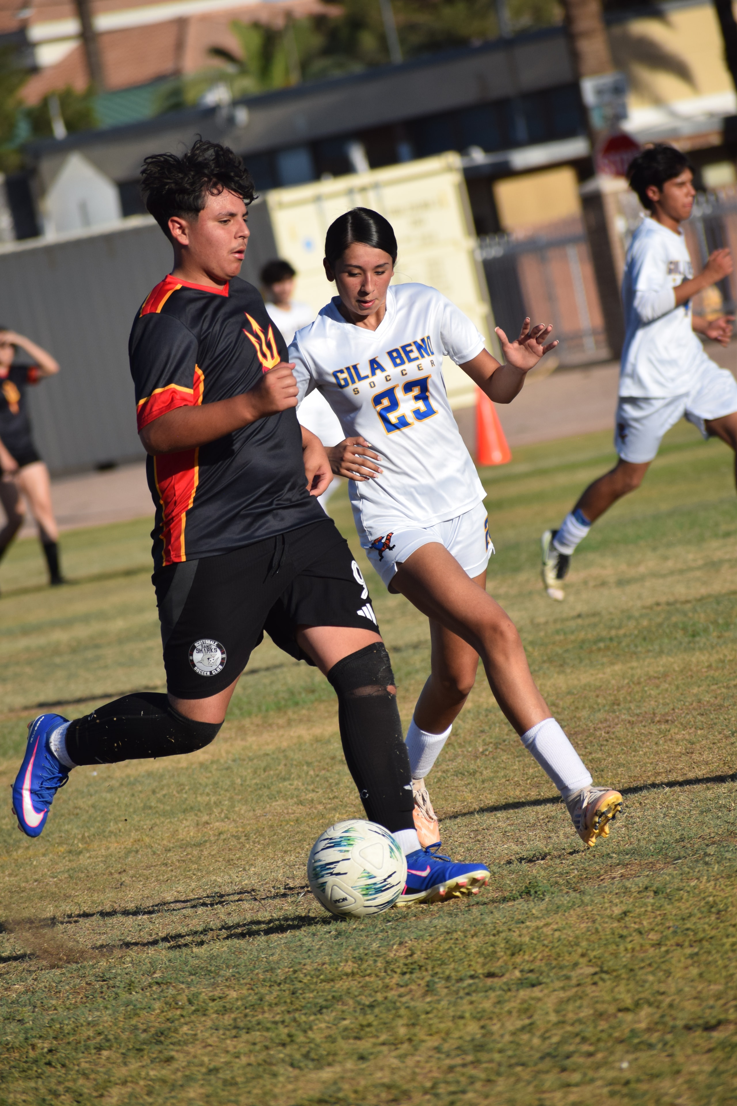 Sports action shot